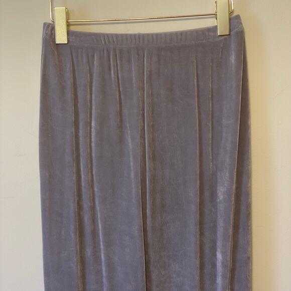 Y2K Vintage Caron Components USA metallic 2 piece set skirt tank top silver - Picture 11 of 16